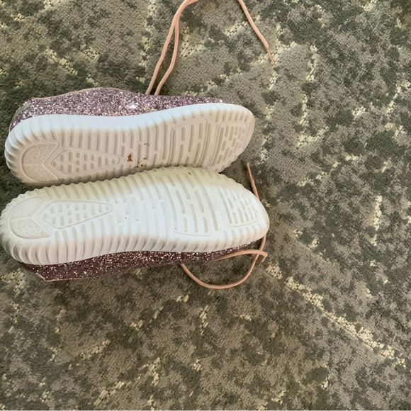 Forever Pink Glitter Sneakers - Picture 3 of 3